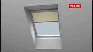 VELUX Stoffrollo  PickampClick Montage [upl. by Mamie]