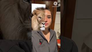 Wait for me 🤣🤣 Trying Tik tok Filter funny animals comedy duet reaction funpxx [upl. by Kiefer]