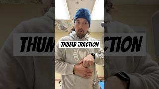 Quick relief for thumb pain amp arthritis Try this thumb traction technique 👍 PainRelief Arthritis [upl. by Tybald]