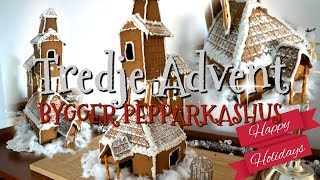 Kråkboet från Harry Potter som pepparkakshus  Tredje Advent [upl. by Ylloj]