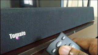 Soundbar Tomate MTS2017 Com Subwoofer [upl. by Bettye]