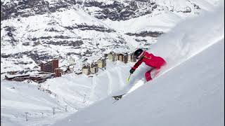 Valle Nevado Ski Resort Live – La Fourchette [upl. by Ynnohj537]