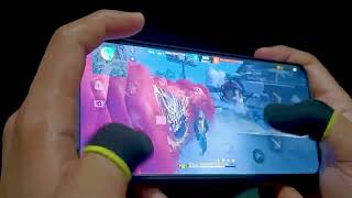 1 VS 3 HANDCAM POCO F3 📲 SETTINGS ⚙️ HUD  SENSI  DPI FREE FIRE HIGHLIGHTS 😍 [upl. by Mozza]