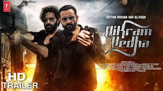 Vikram Vedha Hindi Trailer Teaser  Hrithik Roshan  Saif Ali Khan  Radhika Apte  Pushkar–Gayathri [upl. by Regina210]