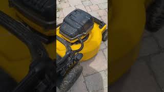 Dewalt 40v lawnmower not starting [upl. by Anyala]