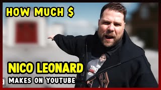 This Is How much money Nico Leonard makes on YouTube 2024 [upl. by Arlon]