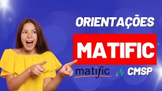 Matific  2024 ORIENTAÇÕES [upl. by Yrelav]