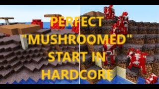 The PERFECT quotMUSHROOMEDquot START in HARDCORE MODE [upl. by Airehs]