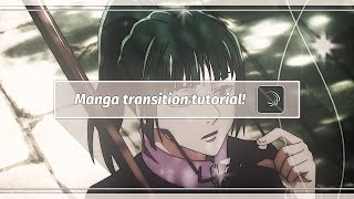 Manga transition tutorial alight motion PAID [upl. by Laamaj]