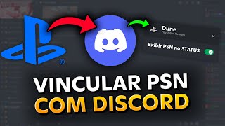 COMO CONECTAR sua PSN com o DISCORD Playstation PS4 PS5 [upl. by Yreved]