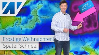 Update Frostiges Weihnachtsfest später sogar kurzzeitig Schnee Nachts im Süden unter 10 °C [upl. by Oliva]