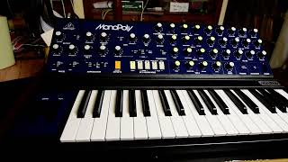 Behringer Monopoly Synthesizer music beat by Alan [upl. by Ailak]