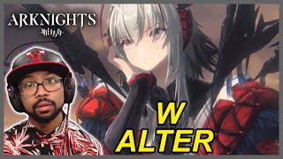 I LOVE W ALTER  Arknights Chapter 14 PV Reaction Arknights 5th Anniversary [upl. by Siriso]