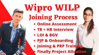 Wipro WILP joining process  Complete Journey till Project Allocation [upl. by Htnnek]