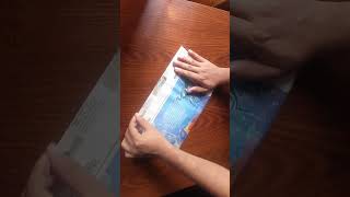 Newspaper bag without glue  Paper Bag without Glue shorts viralvideo [upl. by Raviv]