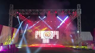 DJ Setup 4 side Truss Dj Lights Setup Lights Planet Rohit Tomer [upl. by Suhpoelc]