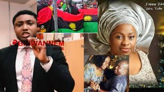 BIAFRAN REACT AS IFEANYI UBAH WIFE APOLOGIES TO ALL BIAFRAN SPECIALLY TO MNK [upl. by Brantley436]