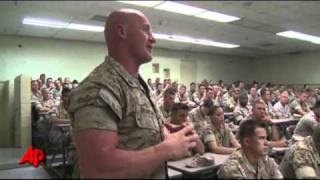 Marines Get Trained on Accepting Gay Recruits [upl. by Baxie546]