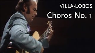 Choros No 1 • VillaLobos • Julian Bream [upl. by Spike]