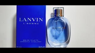 Lanvin LHomme Fragrance Review 1997 [upl. by Nickie138]