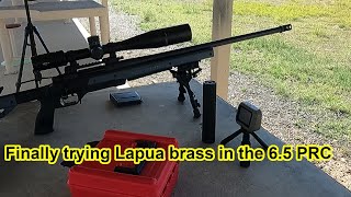 Finally testing out the new Lapua brass in the 65 PRC [upl. by Ainimre]