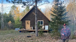 First Frost and An Updated Tour Of Our Off Grid Cabin [upl. by Johannessen]