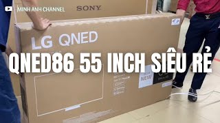 Tivi LG QNED86TSA bản 55 inch GIÁ SIÊU HỜI  TV 4K 120Hz Alpha8 và Local Dimming [upl. by Arliene]