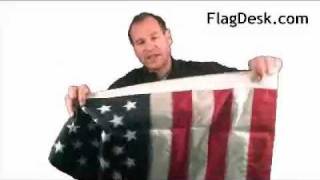 FlagDeskcom  Flag Finishing Options [upl. by Lamaaj500]