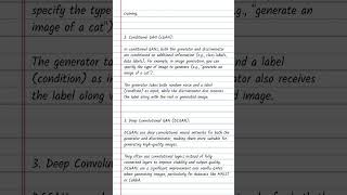 Generative adversarial networksgan in detailspix2pixcyclegandcganinfoganstylegangeneratorai [upl. by Caesaria707]