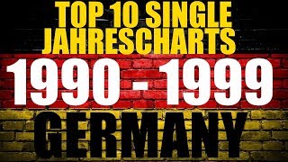 GermanDeutsche Top 10 Single JahresCharts  1990  1999  YearEnd Charts  ChartExpress [upl. by Naimed517]