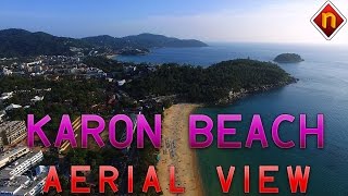 Karon Beach  Thailand  Phuket  Aerial Drone View  Drohnenaufnahmen [upl. by Anialem220]