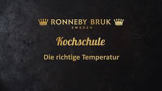 Ronneby Bruks Pfannen  Die richtige Temperatur [upl. by Htenay]