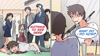 I got stabbed at the station but I couldnt afford to go to the hospital… Manga Dub [upl. by Lilaj273]