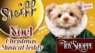 quotSo This Is Christmasquot NOELSteiff Christmas Musical Teddy Bear At The Toy Shoppe Official [upl. by Nitsirhc]