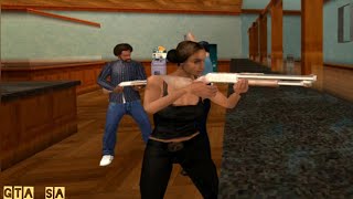 Bonnie and Clyde would be jealous of such a robbery GTA SA Games for Android [upl. by Assiruam999]