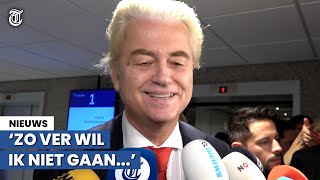 Wilders gniffelt na ballenvraag ‘Nou…’ [upl. by Carina339]