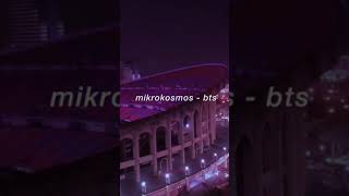 quotmikrokosmosquot  bts but theyre doing soundcheck at the stadium right by your hotel balcony [upl. by Estes998]