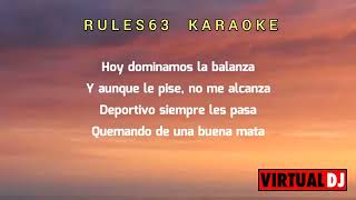 MORRITAS Natanel Cano karaoke dev SG [upl. by Yelena]