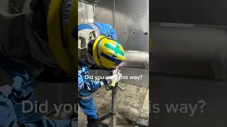 Super duplex different way cup walking Tigwelding99 welding welder [upl. by Rory]