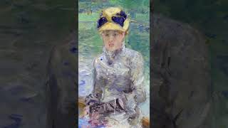 Summers Day  Berthe Morisot summervibes arthistory impressionism [upl. by Sesiom]