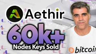 Crypto Market Latest News Updates Aethir Nodes 60000 Nodes Sold already [upl. by Orual883]