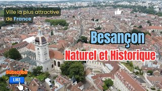 drone footage of beautiful places of besançon france 4k [upl. by Julian]