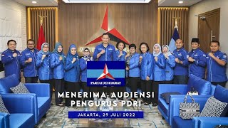 Menerima Audiensi Pengurus PDRI [upl. by Polik]