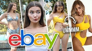 TRYING ON BIKINIS I BOUGHT ON EBAY UNDER £10 FAIL [upl. by Vandyke768]