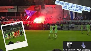 Hitziges und torreiches Duell 1 FC Bocholt vs MSV Duisburg  Stadionvlog [upl. by Rosenkranz]