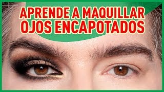 Aprende a maquillar tus ojos encapotados  encapuchados [upl. by Durgy829]