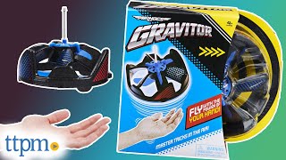 Air Hogs Gravitor Flying Toy from Spin Master Instructions  Review [upl. by Enia]