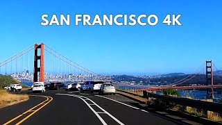 San Francisco 4K Driving Tour  Marin Headlands Scenic Drive [upl. by Sito]