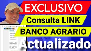 🔴EXCLUSIVO Actualizado LINK BANCO AGRARIO PAGOS Renta Ciudadana CONSULTA AQUI Y ASI [upl. by Erbua]