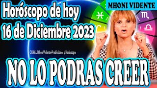 🌟Mhoni Vidente 16 de DICIEMBRE🌟🪬MHONI VIDENTE HOROSCOPOS y predicciones🪬🔮💫HOROSCOPO DIARIO GRATIS💫🔮 [upl. by Aia]